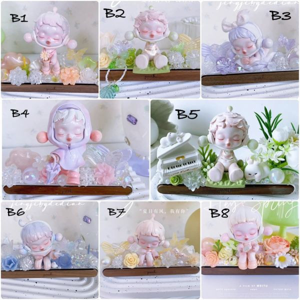 泡泡瑪特 SKULLPANDA 溫度系列 / 冬日樂章 盲盒 訂製款鑰匙吊飾 / 車掛 / 家用掛飾 / 永生花夜燈 