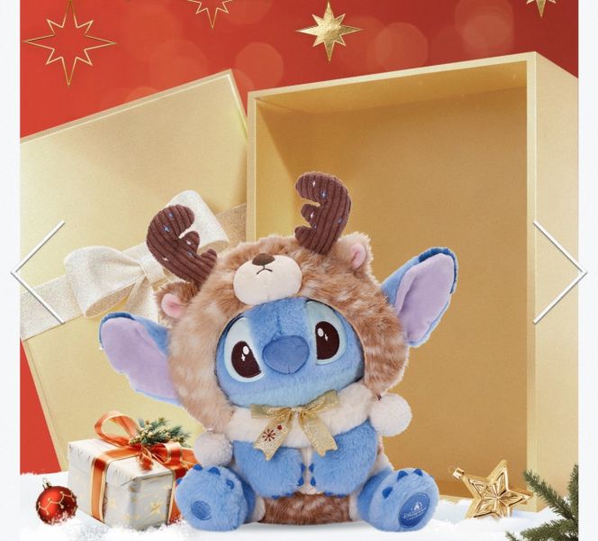 日本迪士尼 絕版史迪奇 合輯 粉紅玫瑰絨史迪奇抱小金 / 星星眼 史迪奇 / 蝴蝶結史迪奇照鏡子抱小金 / 睡衣史迪奇 / 上海迪士尼 限定款史迪奇 