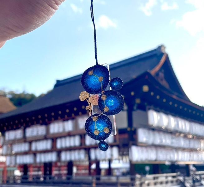 日本京都最強結緣地 : 下鴨神社 / 河合神社 超人氣御守 日本御守,下鴨神社,御守,神明,蕾絲御守,最美御守,變美麗,超美,變漂亮御守