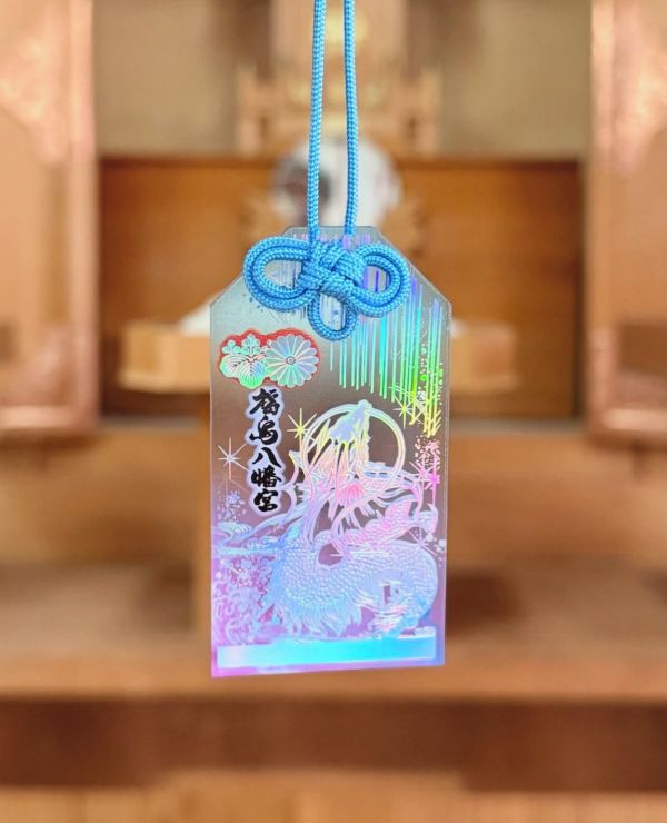 日本福島八幡宮 光影御守 / 日本彥嶽宮 透明鳳凰光影御守-熊野神社 光影御守 / 諫早神社 光影御守 / 護理人員看護守/哥吉拉御守 