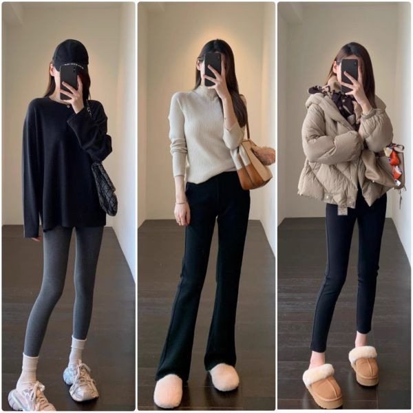 奶霜感溫柔女主連帽背心 / 超級顯瘦大長腿 四季推薦褲款 