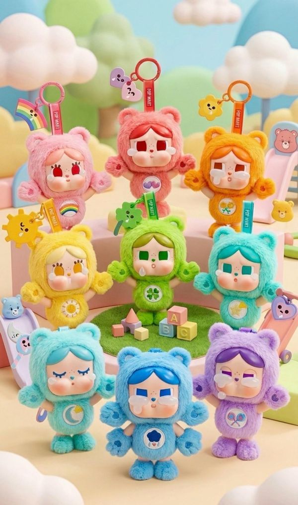 泡泡瑪特 哭娃 CRY BABY 全系列 / CRYBABY×Cares 哭娃 x 彩虹熊 必收！ 