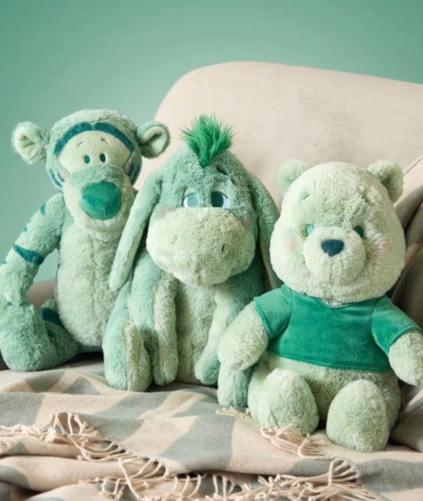 上海迪士尼 新春維尼周邊 全球迪士尼 極度稀有 抹茶/雪白維尼/ 楓葉維尼 