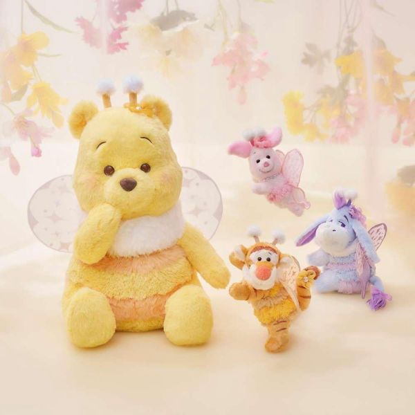 全球迪士尼 蕾絲蜜蜂維尼 / 晚安寶貝維尼/ 春日野餐維尼 / 維尼與小雞系列/粉色蜜蜂維尼/抹茶/雪白維尼/楓葉維尼/櫻花維尼 