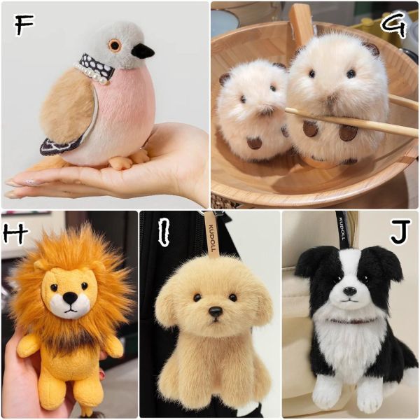 暖子獨家 療癒獨角獸 小羊玩偶 / 仿真鸚鵡山雀吊飾 / 福氣腮紅狐狸＋可愛尾巴吊飾零錢包 / 馬上有錢吊飾 / 微笑包款 