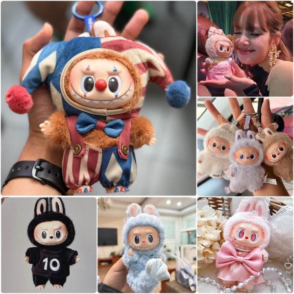 泡泡瑪特 LABUBU 拉布布人氣公仔周邊 