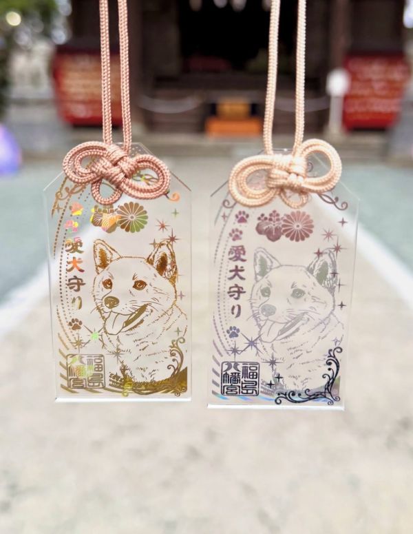 日本福島八幡宮 光影御守 / 日本彥嶽宮 透明鳳凰光影御守-熊野神社 光影御守 / 諫早神社 光影御守 / 護理人員看護守/哥吉拉御守 