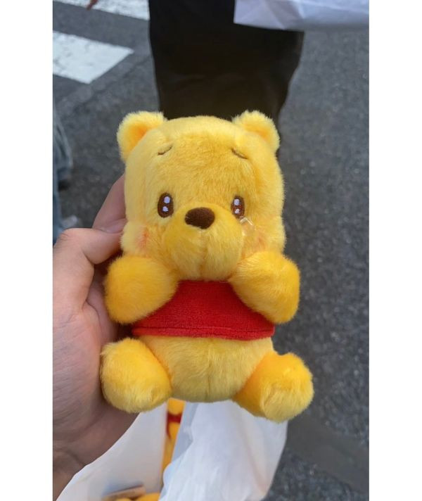 上海迪士尼 10週年限定版維尼 / 日本迪士尼 白日夢維尼 / 蜜蜂維尼花朵吊帶褲 / 櫻花維尼 周邊 