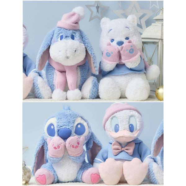 日本迪士尼 冬季維尼 /  微亮光粉藍夢幻維尼 系列周邊 