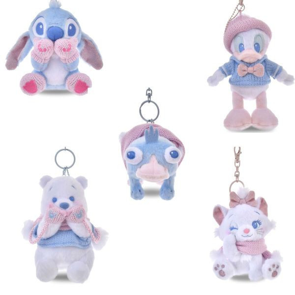 日本迪士尼 冬季維尼 /  微亮光粉藍夢幻維尼 系列周邊 