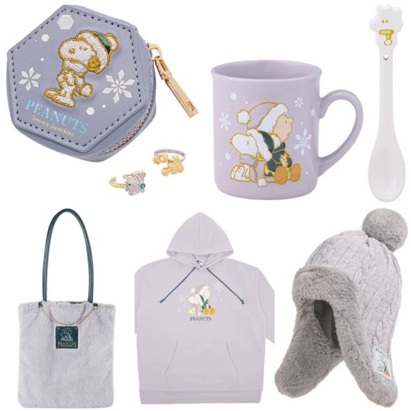 日本環球影城 冬季 史奴比/提姆熊 系列周邊 