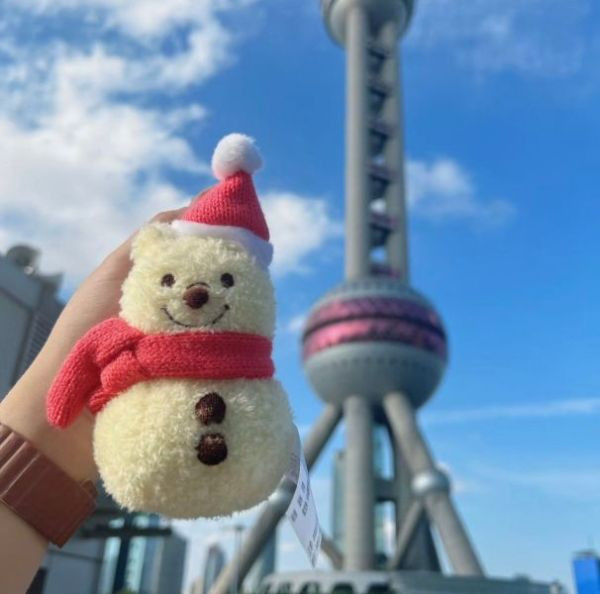 日本迪士尼 冬季維尼 /  微亮光粉藍夢幻維尼 系列周邊 