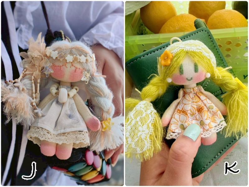 暖子獨家 手工暖娃娃吊飾/胸針 / 每月更新 