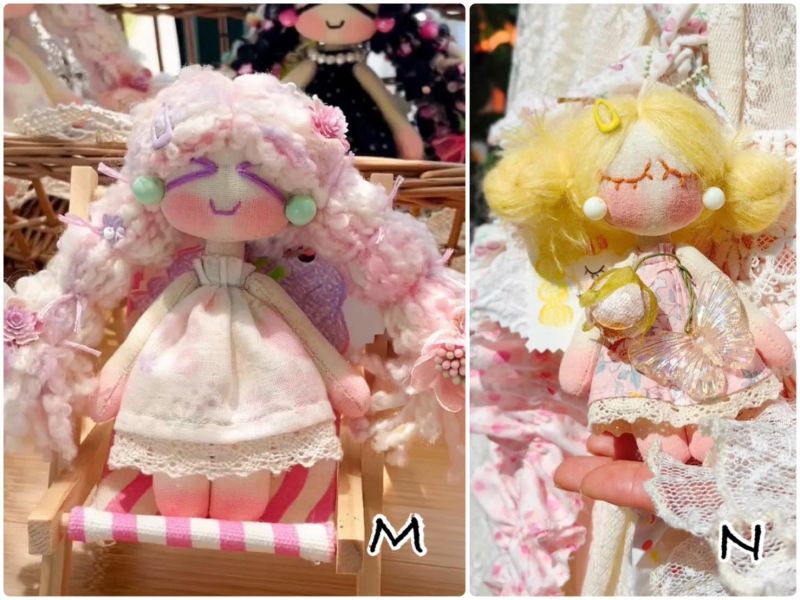 暖子獨家 手工暖娃娃吊飾/胸針 / 每月更新 