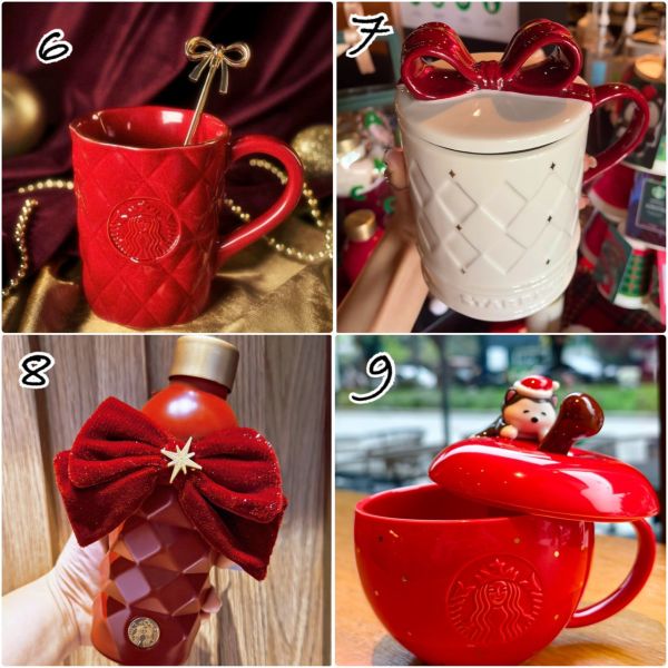 上海星巴克 最新冬季雪花系列 