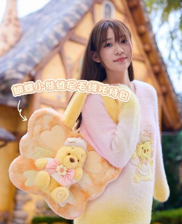 上海迪士尼 蝴蝶維尼周邊 