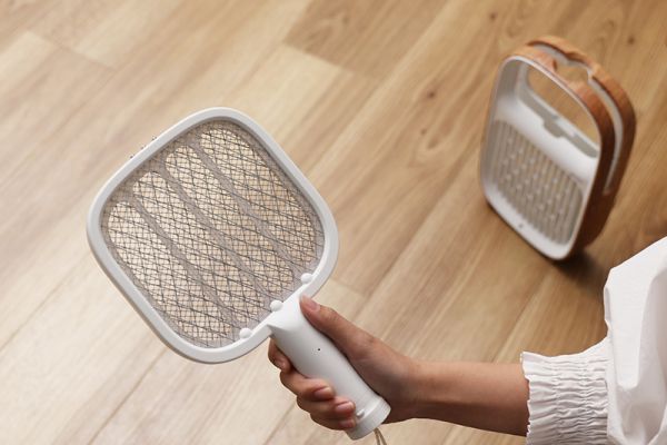 日本充電式 2WAY 兩用電蚊拍器組 