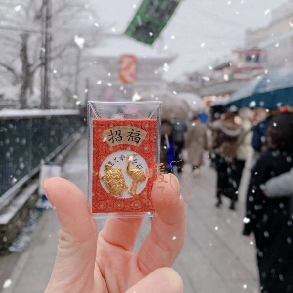 招財金箔鳳梨/葫蘆/一桶金擺飾 / 正能量多彩水晶樹 