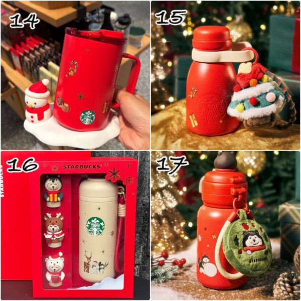 上海星巴克 最新暖意融融 聖誕系列 