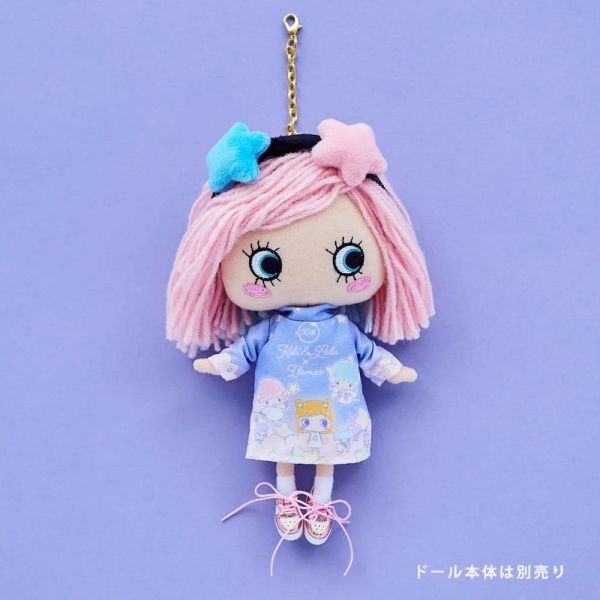 日本人氣ilemer大眼娃 x 雙子星 聯名娃娃吊飾 / 10週年限定彩虹娃娃吊飾 
