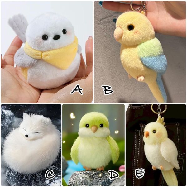 暖子獨家 福氣腮紅狐狸＋可愛尾巴吊飾零錢包 / 獨角獸 小羊玩偶 / 仿真鸚鵡山雀吊飾 / 馬上有錢吊飾 / 微笑包款 