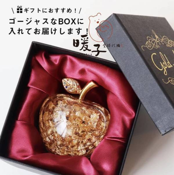 招財金箔鳳梨/葫蘆/一桶金擺飾 / 正能量多彩水晶樹 