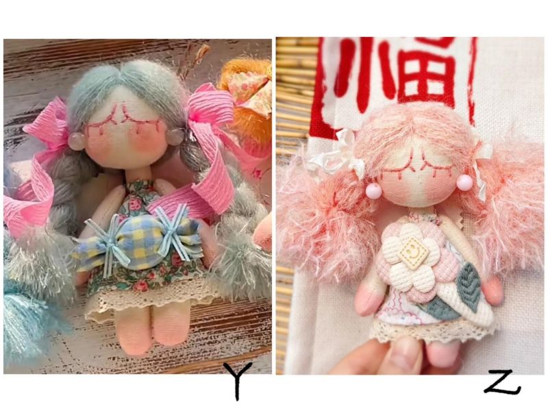 暖子獨家 手工暖娃娃吊飾/胸針 / 每月更新 