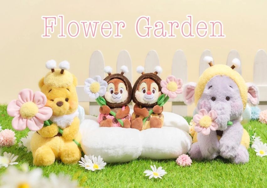 日本/上海 迪士尼 蜂蜜罐維尼 / 新款蜜蜂維尼 /  白日夢維尼 / 蜜蜂維尼花朵吊帶褲 / 櫻花維尼 周邊 
