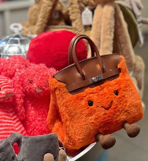 Jelly Cat 濟州島限定花生吊飾/ 名媛限定微笑柏金包包 / 翻玩款包包 