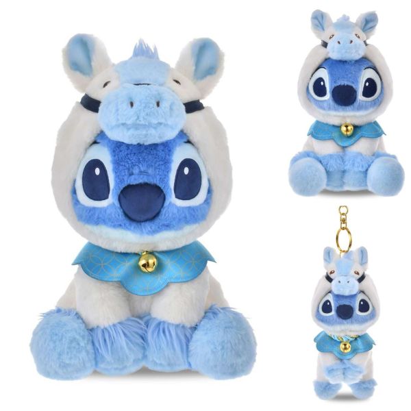 日本迪士尼 2026年馬年維尼 / 蛇年 龍年 兔年 維尼 馬年維尼,馬年史迪奇,2026年新年