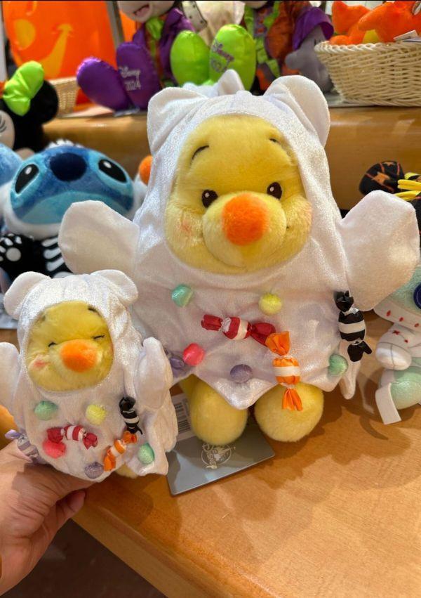 上海迪士尼 新春維尼周邊 全球迪士尼 極度稀有 抹茶/雪白維尼/ 楓葉維尼 