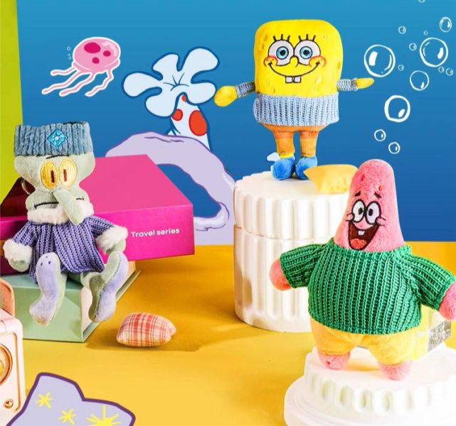 海綿寶寶與比奇堡的居民們 玩偶/吊飾 周邊 