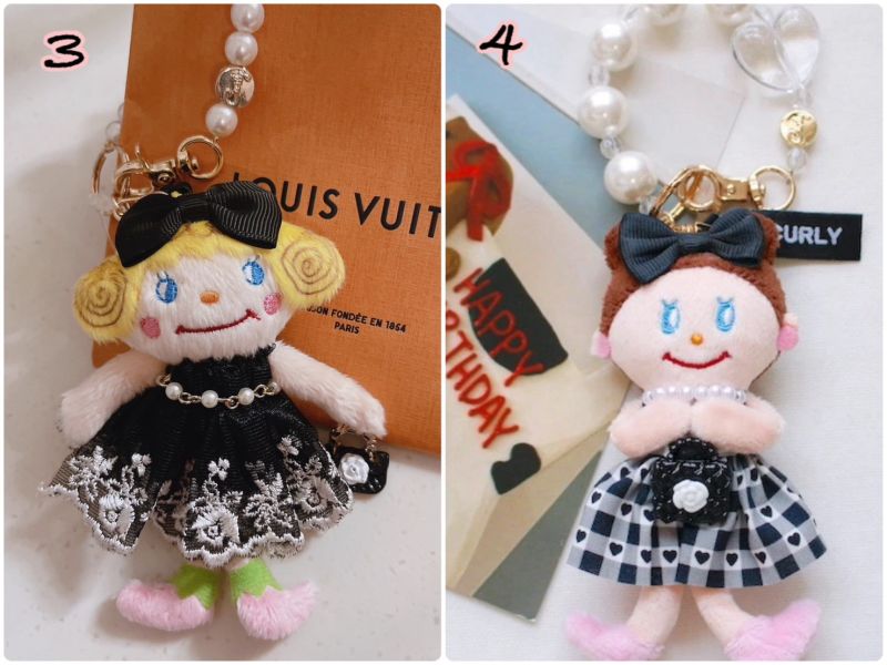 Curly collection 日本製 代官山 人氣手工娃娃品牌 超可愛 限量娃娃手作吊飾收納包化妝包 / 每月更新 (3) 