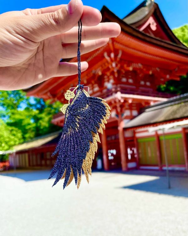 日本京都最強結緣地 : 下鴨神社 / 河合神社 超人氣御守 日本御守,下鴨神社,御守,神明,蕾絲御守,最美御守,變美麗,超美,變漂亮御守