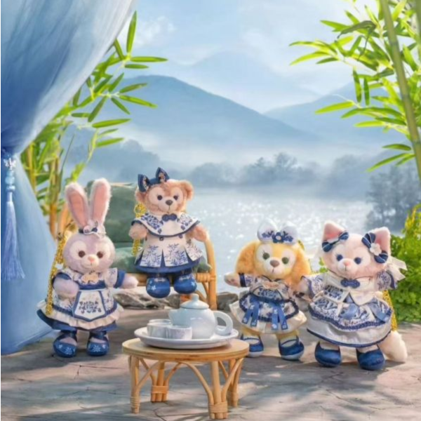 上海迪士尼 青花瓷七寶貝 