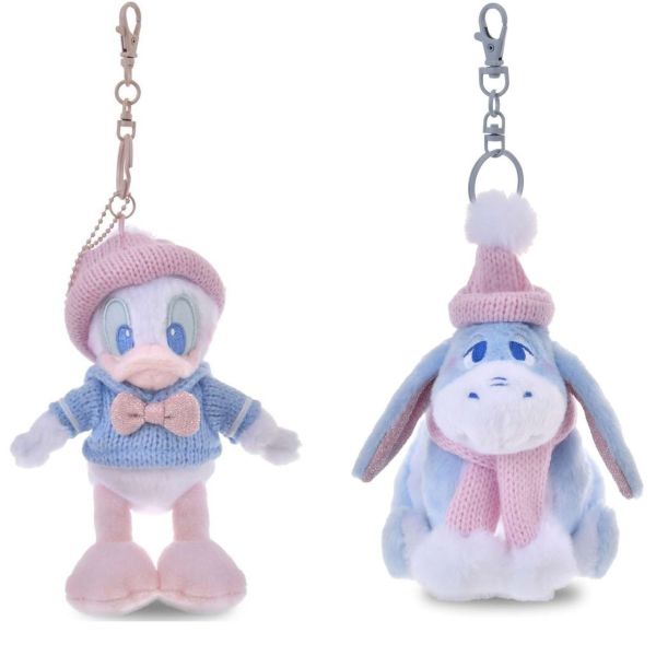 日本迪士尼 微亮光粉藍夢幻維尼 / 冬季維尼  系列周邊 