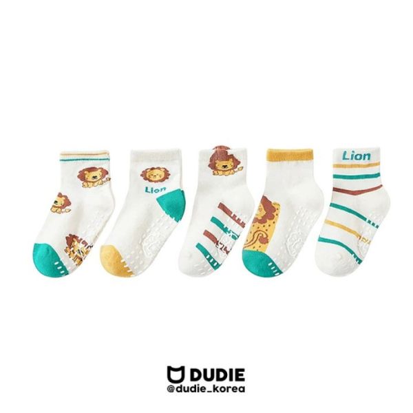 DUDIE  Lion襪子(一組五雙) 