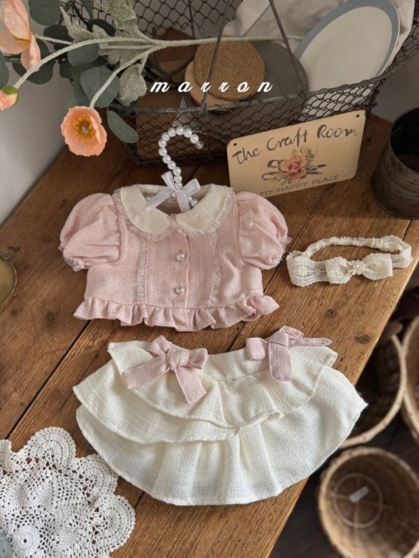 Marron(Chocos) 公主褲裙套裝 
