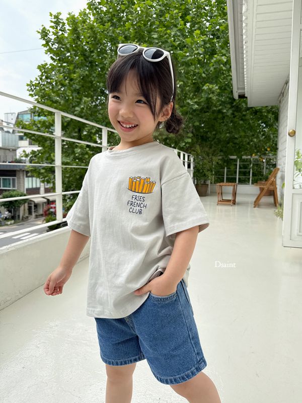 DSAINT  薯條T 
