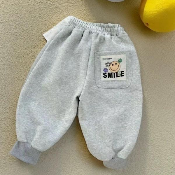 純棉笑臉棉褲 