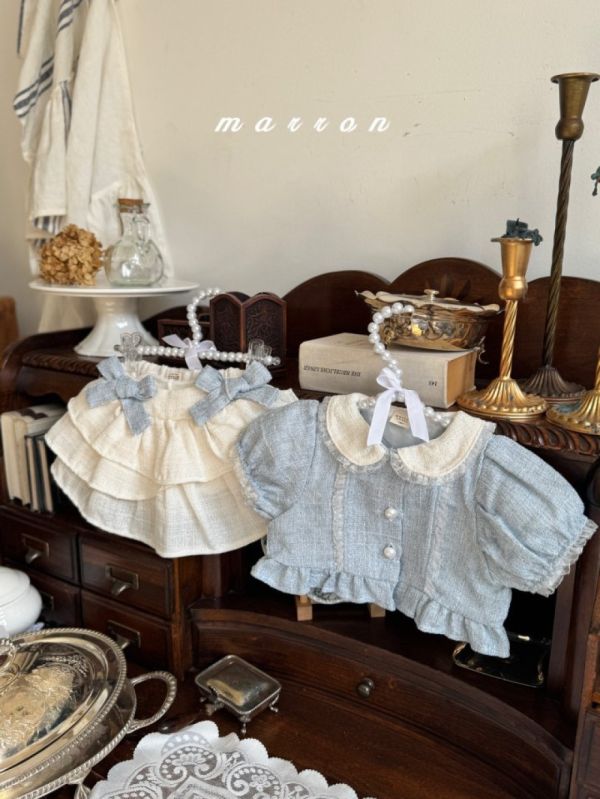 Marron(Chocos) 公主褲裙套裝 