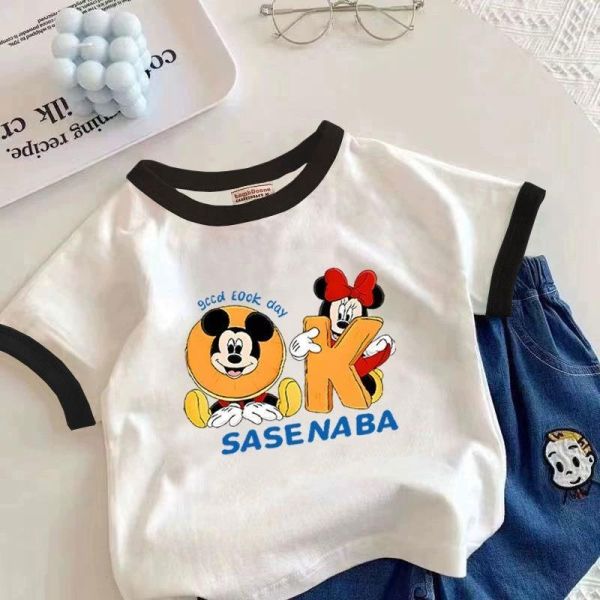 純棉OK米奇短袖T 