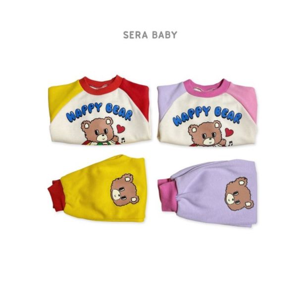 Sera 彩虹熊拚色套裝 