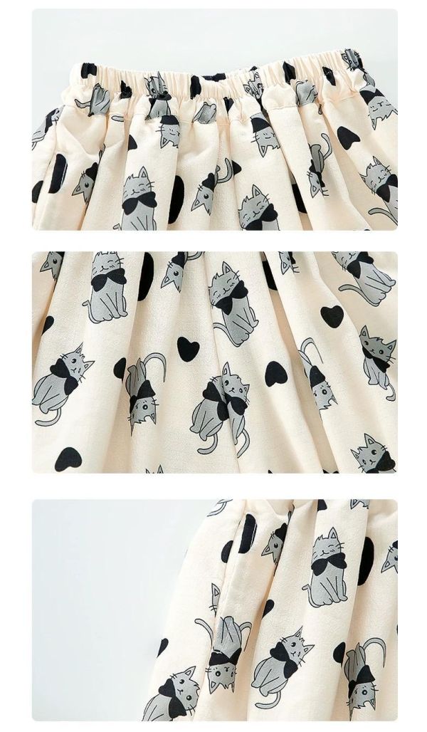 Happy CAT小露背套裝 