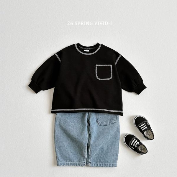 正韓-立體縫線口袋短褲套裝(VIVID) 