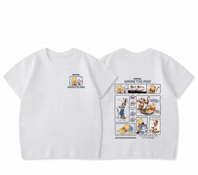 純棉雙面維尼好朋友親子裝 