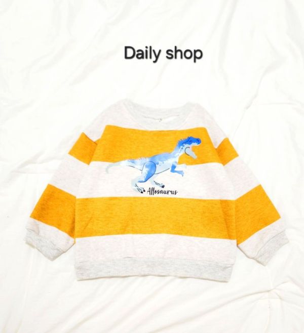 DAILY SHOP 微絨恐龍上衣 