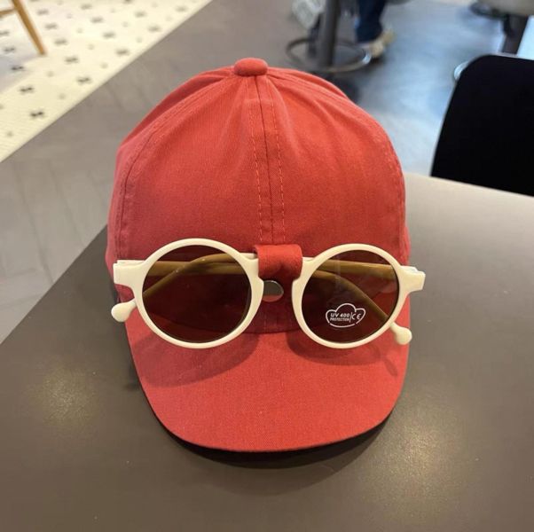 可拆墨鏡棒球帽 