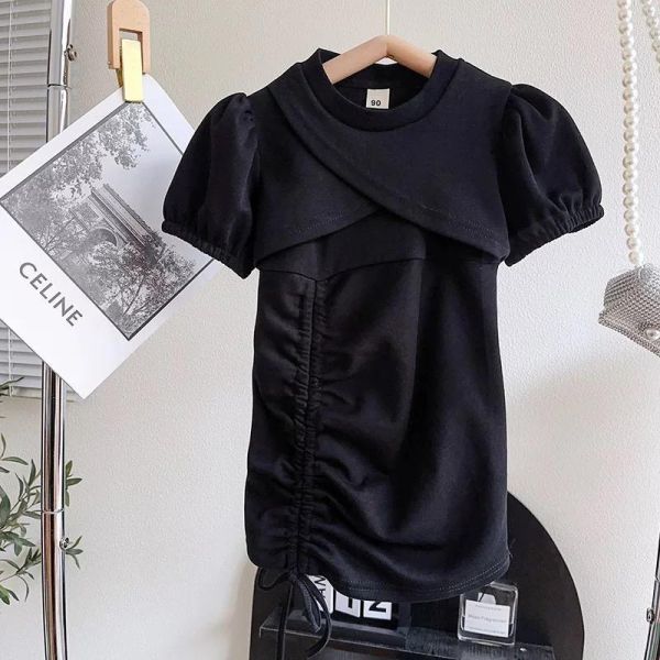 抽繩兩件式背心裙 