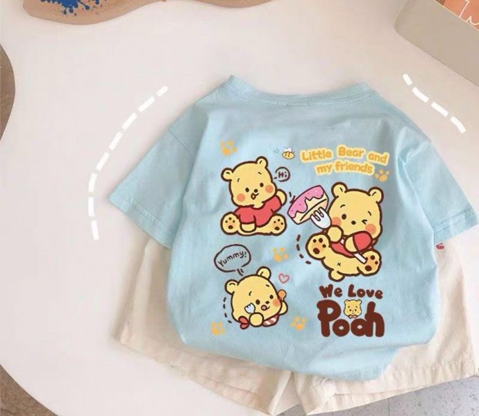 純棉雙面維尼短袖T 